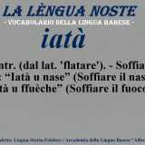 I termini dimenticati del dialetto barese